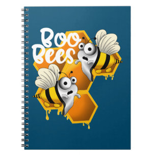Honey boo bees white notebook