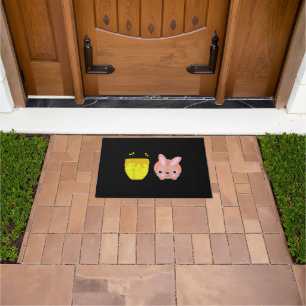 Honey Bunny Cute & Funny Rabbit Animal Lovers Doormat