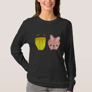 Honey Bunny Cute & Funny Rabbit Animal Lovers T-Shirt