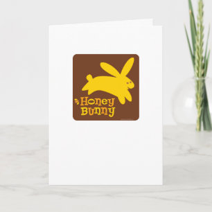 Honey Bunny Greeting Card