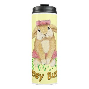 Honey Bunny's Loving Smile Thermal Tumbler