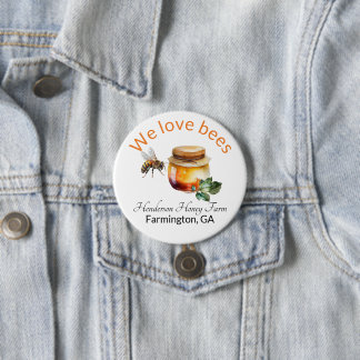 Honey Business Branding 7.5 Cm Round Badge