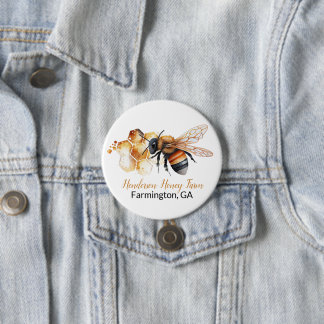 Honey Business Branding 7.5 Cm Round Badge