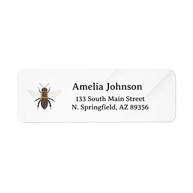 Honey Business  Return Address Label (Front)