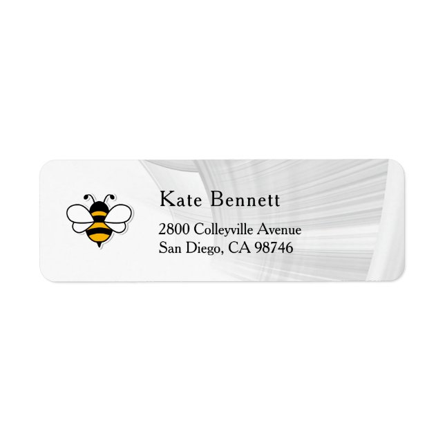 Honey Business  Return Address Label (Front)