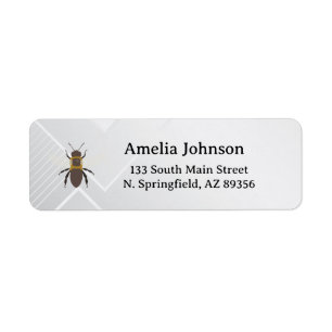 Honey Business  Return Address Label