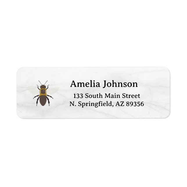 Honey Business  Return Address Label (Front)