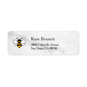 Honey Business  Return Address Label