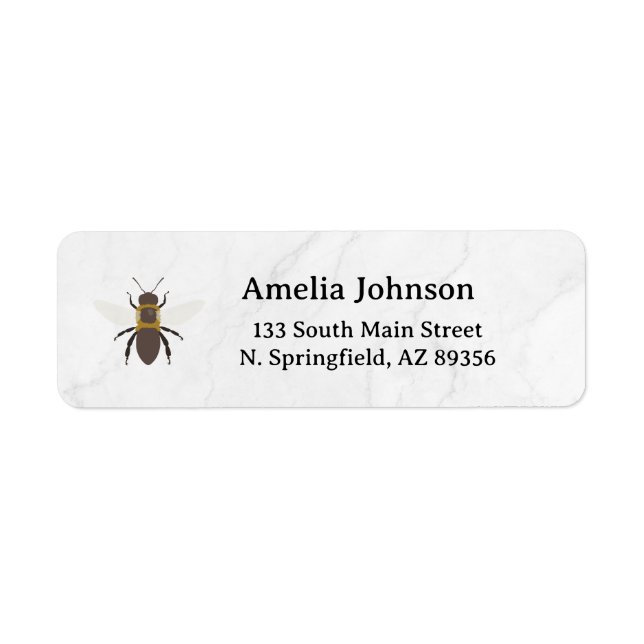 Honey Business  Return Address Label (Front)