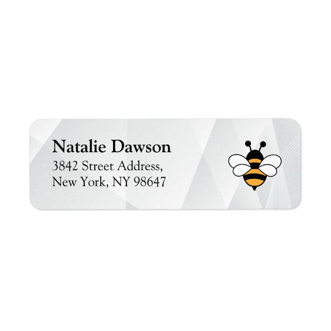 Honey Business Return Address Label (Front)