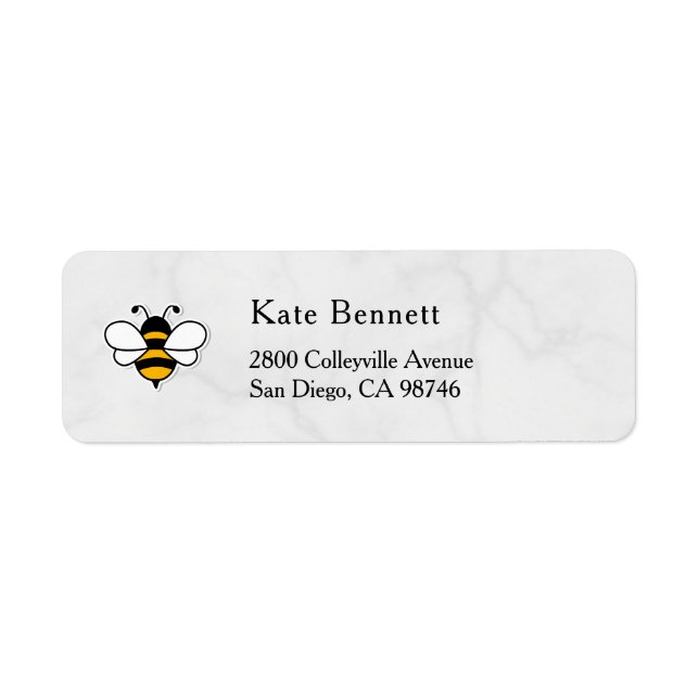 Honey Business  Return Address Label (Front)