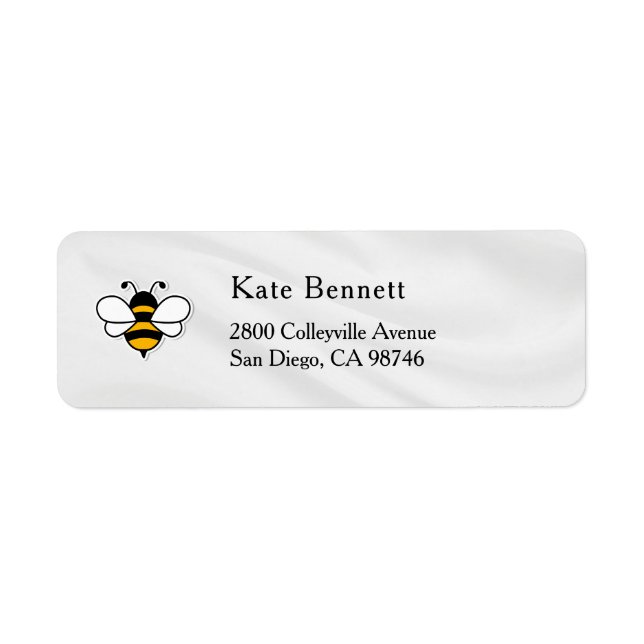 Honey Business  Return Address Label (Front)