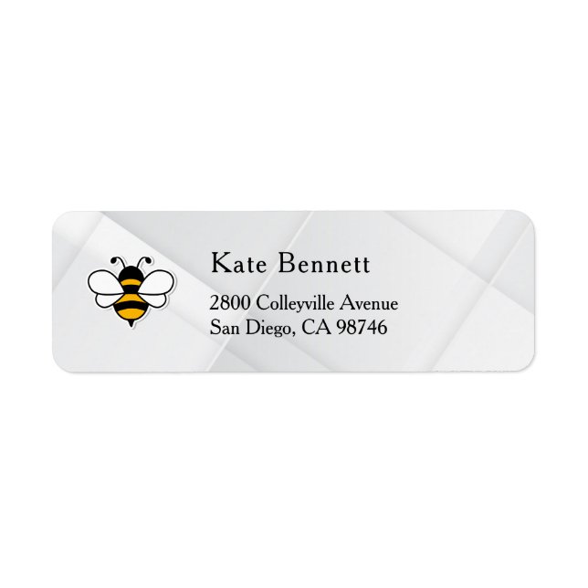 Honey Business  Return Address Label (Front)