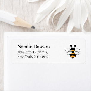 Honey Business Return Address Label