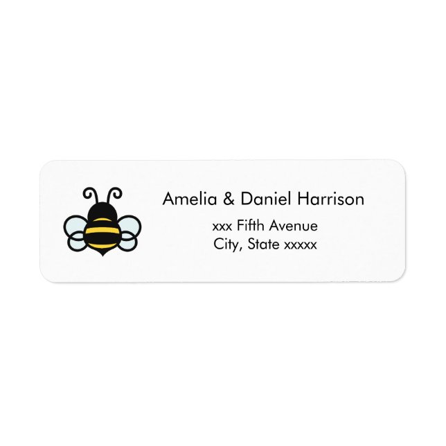 Honey Business Return Address Label (Front)