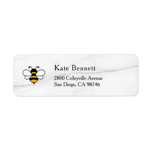 Honey Business  Return Address Label