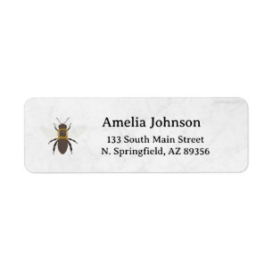 Honey Business  Return Address Label