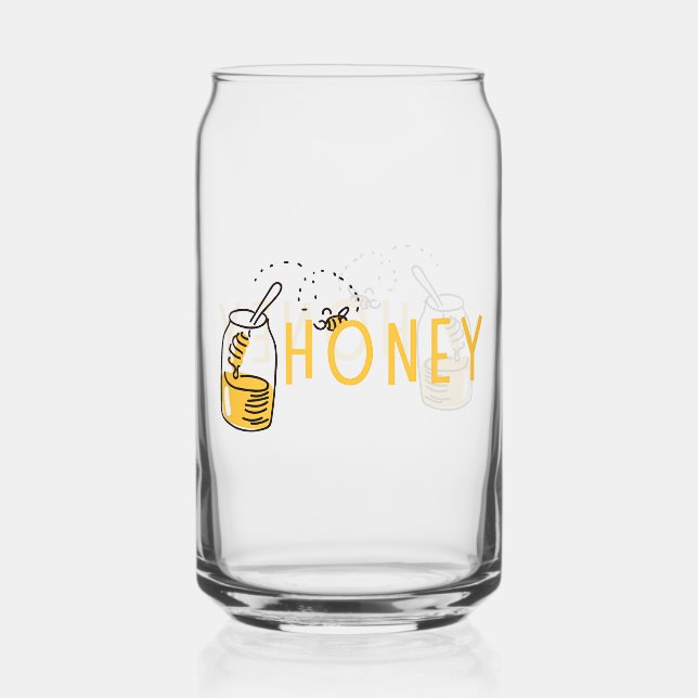 Honey Can Glass (Front)