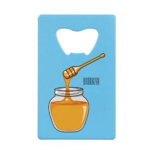 Honey cartoon illustration