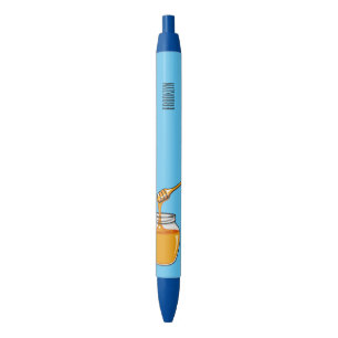 Honey cartoon illustration  black ink pen