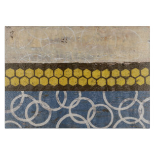 Honey Comb Abstract I Cutting Board