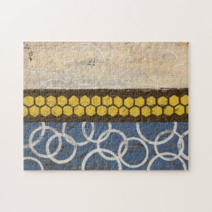 Honey Comb Abstract I Jigsaw Puzzle