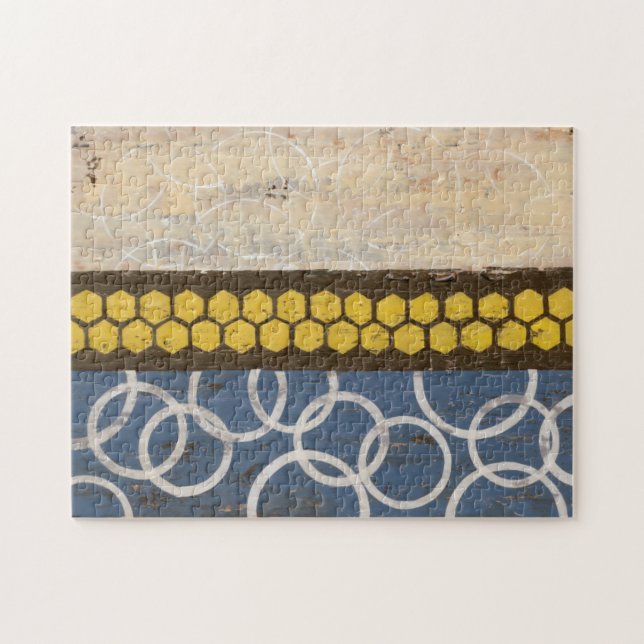 Honey Comb Abstract I Jigsaw Puzzle (Horizontal)