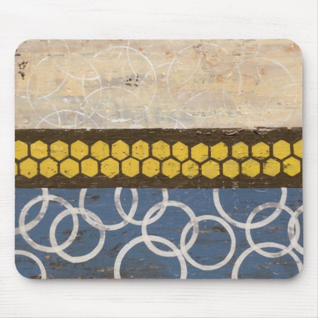 Honey Comb Abstract I Mouse Mat (Front)