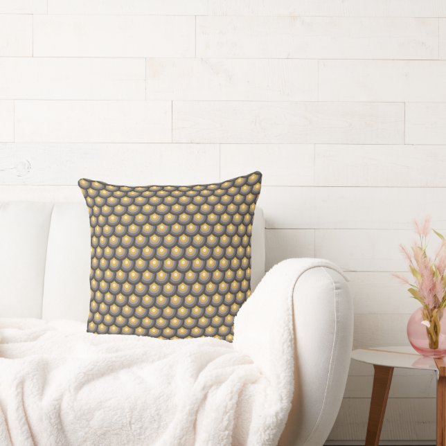 Honey comb pattern cushion (Couch)