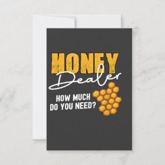 Honey Dealer How Much Do You Need Bee Bee Honey Invitation