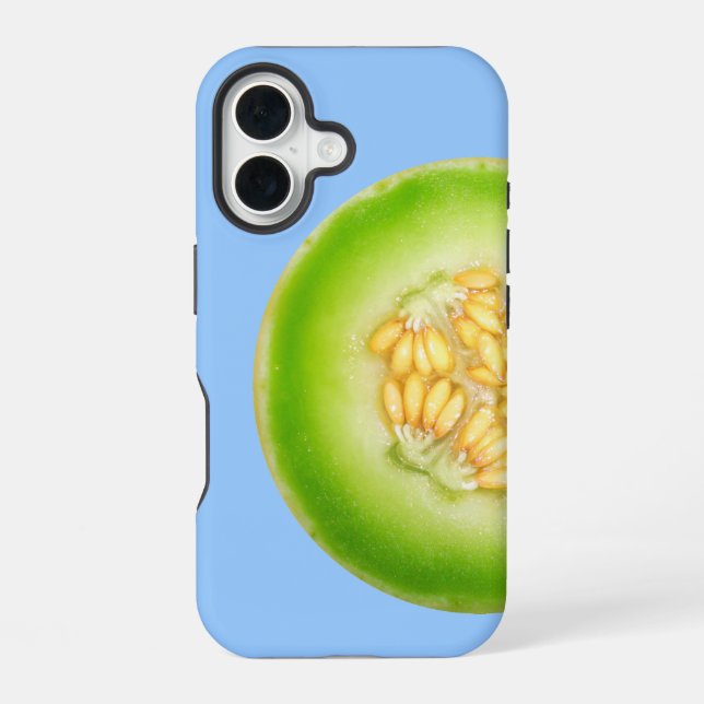 Honey Dew Melon iPhone 16 Case (Back)