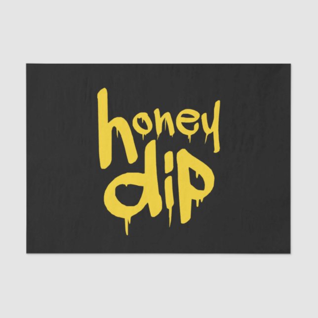 honey dip tissue paper (Front)