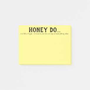 Honey Do Be Passive Aggressive Post-it Notes