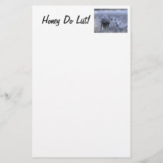 Honey Do List! Stationery