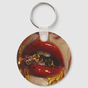 Honey Drip Beauty – Sensual Golden Portraits of Wo Key Ring
