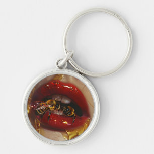 Honey Drip Beauty – Sensual Golden Portraits of Wo Key Ring