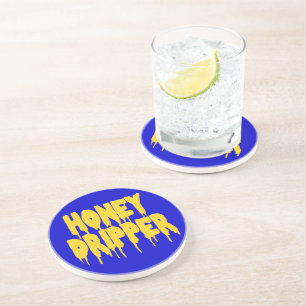 Honey Dripper Coaster