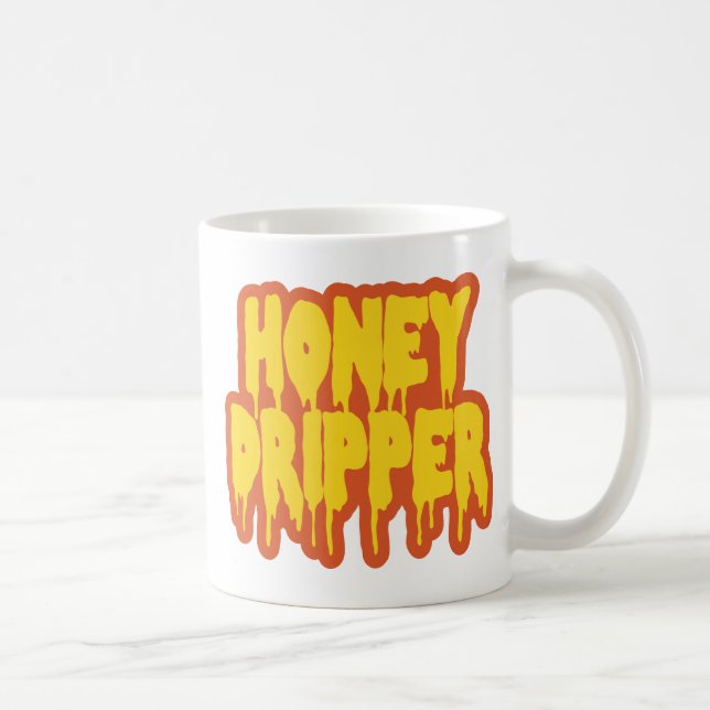 Honey Dripper Coffee Mug (Right)