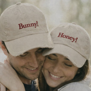 Honey Embroidered Baseball Cap