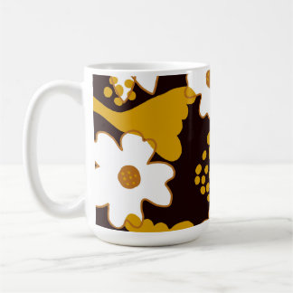 Honey Float Black Mug