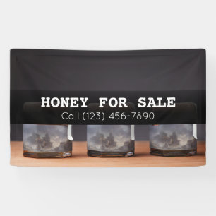Honey for Sale Apiculture Business Banner