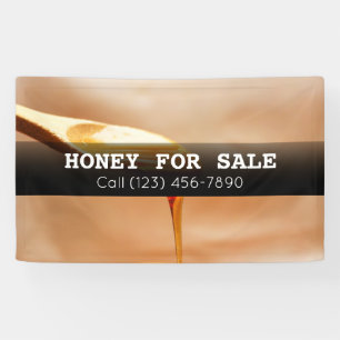 Honey for Sale Apiculture Business Banner