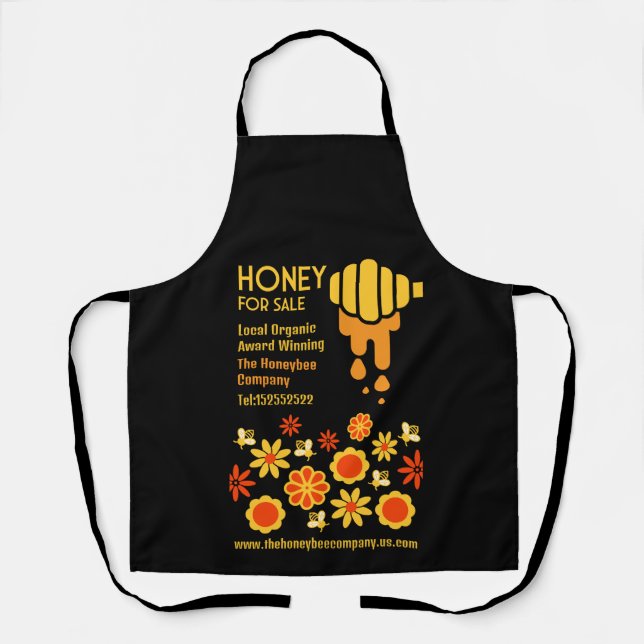 Honey For Sale Apron (Front)