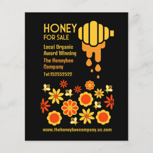 Honey For Sale Flyer