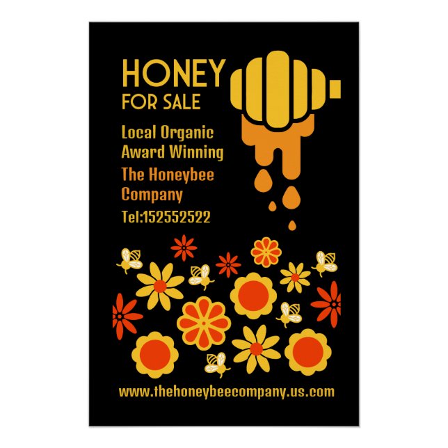 Honey For Sale Poster (Front)