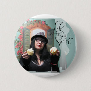 Honey Halliwell "Life is Sweet" Items 6 Cm Round Badge