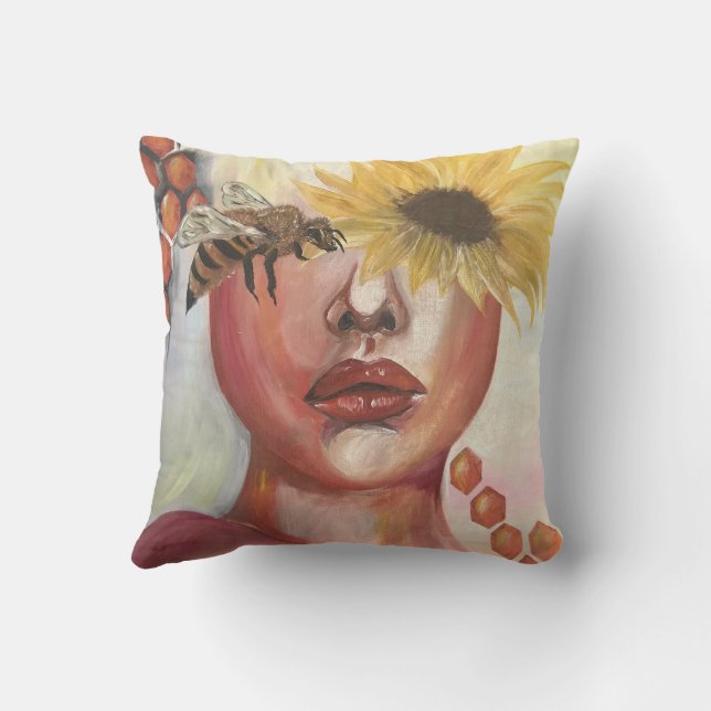 Honey harvest cushion (Back)