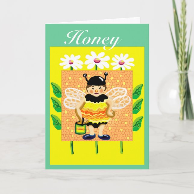 Honey Holiday Card (Front)