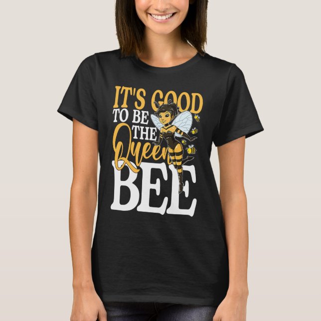 Honey honeybee beehive beekeeping accessories T-Shirt (Front)
