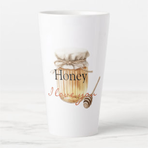 Honey, I Love You Latte Mug